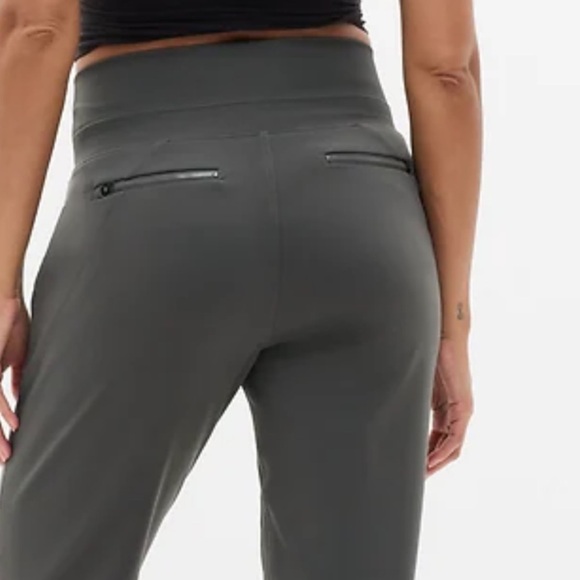 Athleta Venice Thick Highrise Dark Gray Heather Modern Joggers (M) - Picture 16 of 16